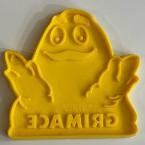 1980 McDonald’s Grimace cookie cutter
